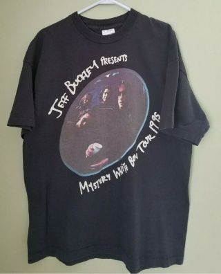 Vintage 1995 Jeff Buckley Mystery White Boy Concert Tee Shirt Xl