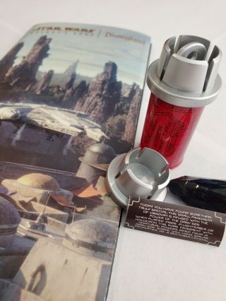 Star Wars Galaxy’s Edge Black Obsidian Kyber Crystal - Rare - Found Opening Day 6