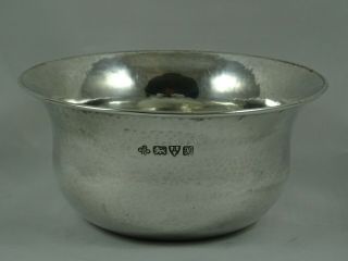 Stylish Art Nouvou Solid Silver Sweet Bowl,  1910,  161gm