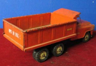 Vintage 1950 ' s Tru Scale IH International Dump Truck 3