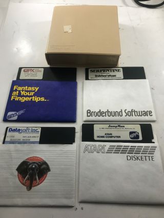 Vintage Atari 800 Computer/Atari 410/Atari 1050/Printer Interface (100) 4