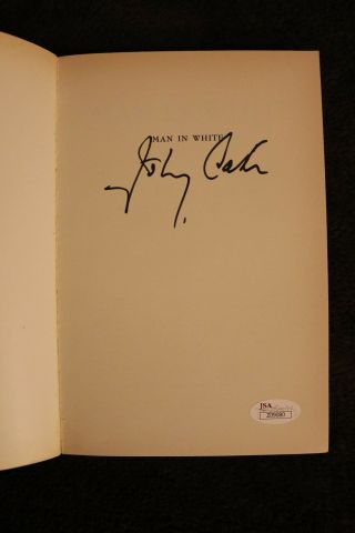 Johnny Cash Music Legend Signed Autographed Vintage Book Rare Jsa Loa Z09080