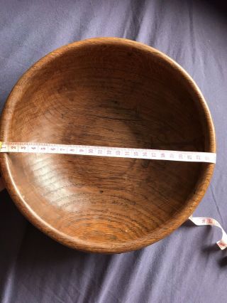 Robert Thompson Mouseman Solid Carved Oak Nut Bowl 5