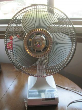 Vintage Windmere 12” Oscillating Fan Perfectly