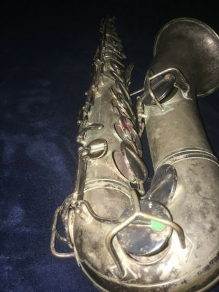 Vintage Conn Wonder Tenor Saxophone with Vintage Coast French Mouthpiece 4
