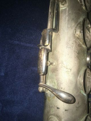 Vintage Conn Wonder Tenor Saxophone with Vintage Coast French Mouthpiece 9