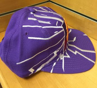 Vintage 90 ' s Starter NBA Phoenix Suns Snap Back Snapback Hat Cap Lightning Bolt 5