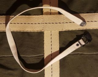 WW2 Paratrooper Leg Strap/m3 knife/GI cot straps with hardware 5