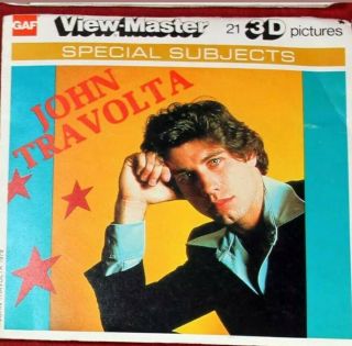 John Travolta View - Master Reels 3pk In Packet With Book.