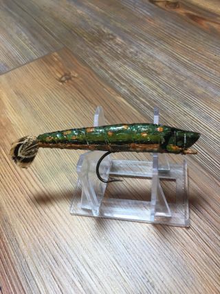 Vintage Antique Fishing Lure Rare Louis Rhead Darter Flash Tough Old Fly Rod