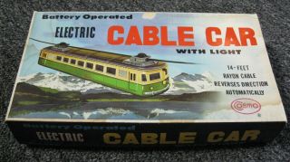Vintage Cosmo Cable Car Train 9991