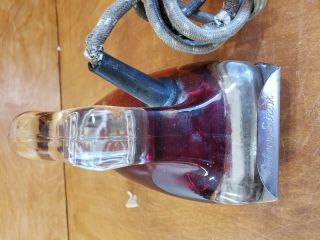 WWII Glass Iron VERY RARE Red Saunders Model 1038 Pyrex Glass 5
