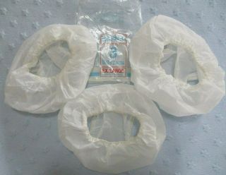 Helena Vintage EX.  Large Plastic Baby Pants 3 Pair set of Baby Rubbers 4