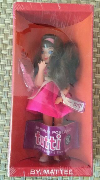 Vintage 1967 Brunette Tutti Doll Barbie 