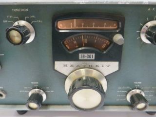 Vintage Heathkit SB - 301 Ham Radio Receiver TO POWER ON - 3