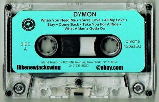 DYMON - THE UNRELEASED ALBUM PROMO 13TRX CHARLIE WILSON RARE R&B 1997 2