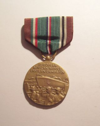 Wwii European African Middle Eastern Campaign Eame Medal
