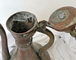 Vintage Egyptian copper tea/coffee pot with long spout.  (1980?s) 5