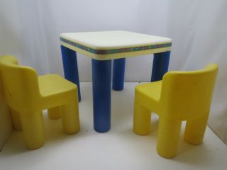 Vintage Little Tikes Table And Chairs 2