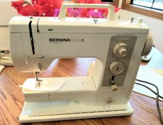 Bernina 801 Sewing Machine Made In Switzerland Vintage