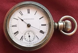 Antique Seth Thomas Pocket Watch Sn49136 (1887) / Running