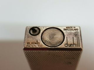 Vintage dunhill rollagas lighter patented code US RE24163 4