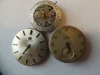A Vintage Gents Tissot Sea Star Seven Movement And 2 Others