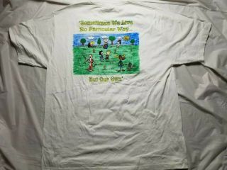 Vintage Grateful Dead Calvin Hobbes Snoopy 1995 Summer Tour T - Shirt Xl