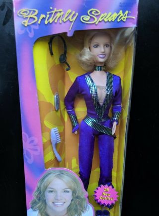 Ultra Rare Britney Spears Doll Purple Jumpsuit NIB 2