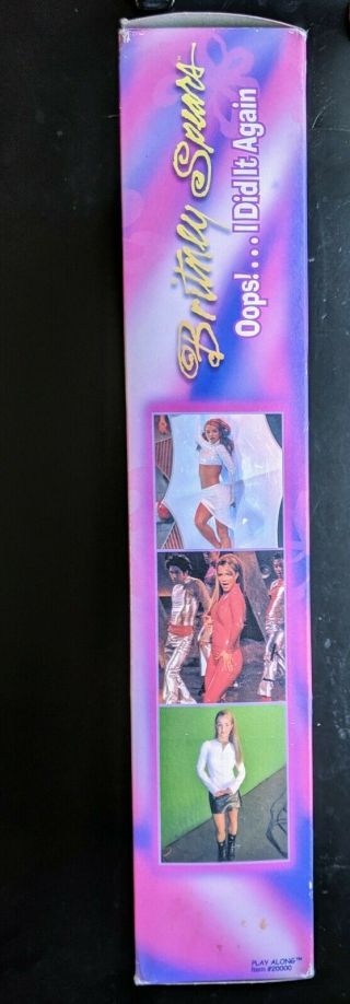 Ultra Rare Britney Spears Doll Purple Jumpsuit NIB 7