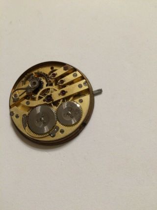 Vintage Pocket Watch Movements And Parts 061957 4