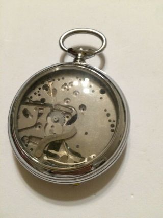 Vintage Pocket Watch Movements And Parts 061957 5