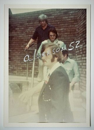 Elvis Presley Candid Vintage Photo 3 - Huntsville,  Al - September 6,  1976