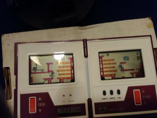 RARE VINTAGE NINTENDO 80 ' s GAME & WATCH PORTABLE HANDHELD 7