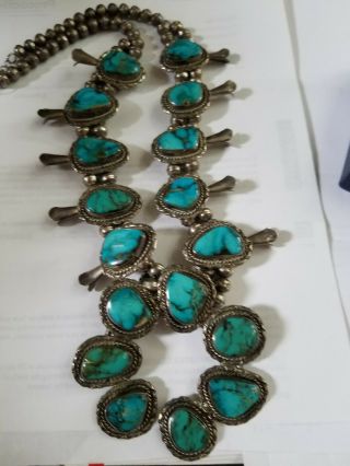 Turquoise And Silver Vintage (1940 
