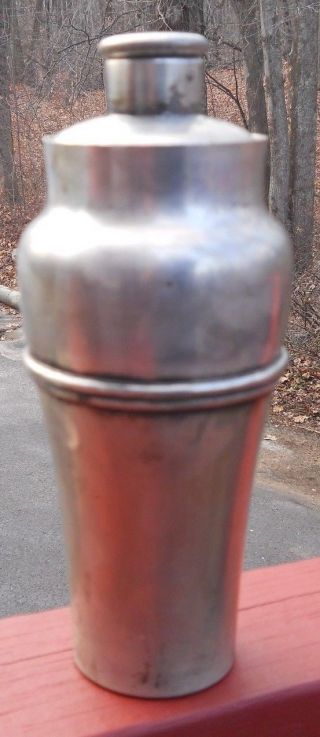 Antique Cocktail Shaker / Meriden S.  P.  Co.  / International Silver Co.