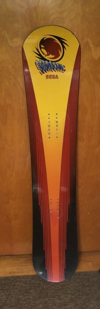 RARE Segasonic SNOW BOARD Sonic the Hedgehog Sega collectible Japan snowboard 2