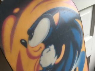 RARE Segasonic SNOW BOARD Sonic the Hedgehog Sega collectible Japan snowboard 7