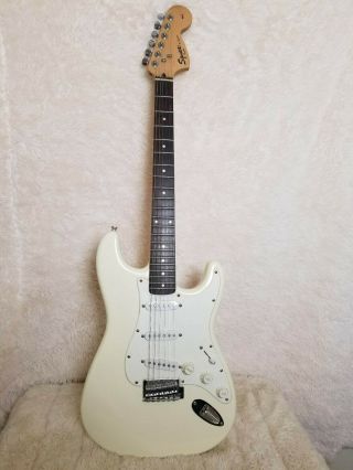 Squier Stratocaster Olympic White By Fender Strat