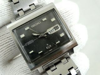 Vintage Seiko 5 Automatic Series 6119 - 5000 Day Date Japan Tv Mens Watch 1971s.