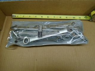 Vintage Craftsman Usa 10 - Piece Metric Wrench Set With Pouch No 4291