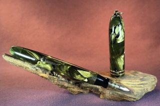 Vintage Conklin Endura Symetrik Fountain Pen 1920’s - 14k Flex Nib - Restored