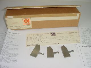Vintage Gray Micro Trak 303 Transcription Turntable Tonearm Headshell Parts,  Box