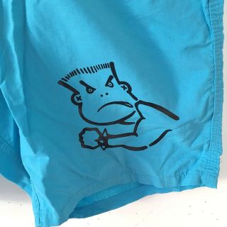 ⭕ 80s Vintage LIFE ' S a BEACH Blue shorts : skate shirt punk zorlac supreme 90s 3