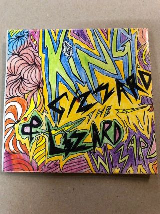 MEGA RARE King Gizzard Hey There CDR Inc Folded Poster KGATLW 4