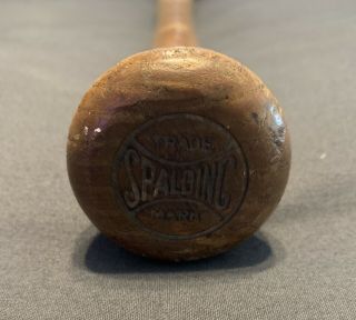 Vintage Spalding Gold Medal Autograph Baseball Bat 4