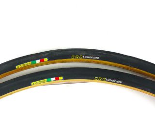 Hutchinson Tubular Tire Oro Tire 27 " 700c Vintage Bike Servizio Corse Bonus Nos