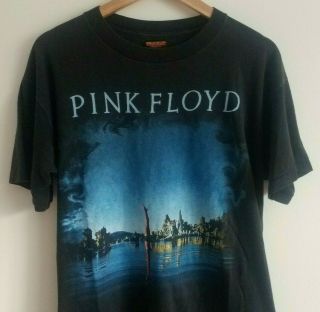 1992 Pink Floyd Wish You Were Here Shirt Brockum Travis Scott Kanye Rare 90s Vtg