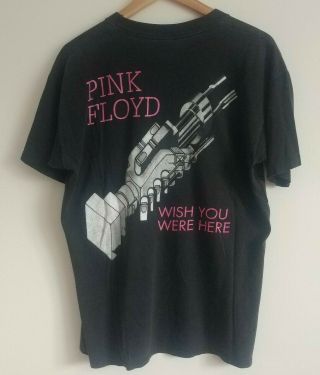 1992 Pink Floyd Wish You Were Here Shirt Brockum Travis Scott Kanye RARE 90s VTG 6