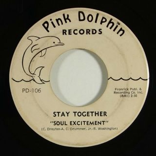 Soul Excitement " Stay Together " Rare Funk 45 Pink Dolphin Mp3